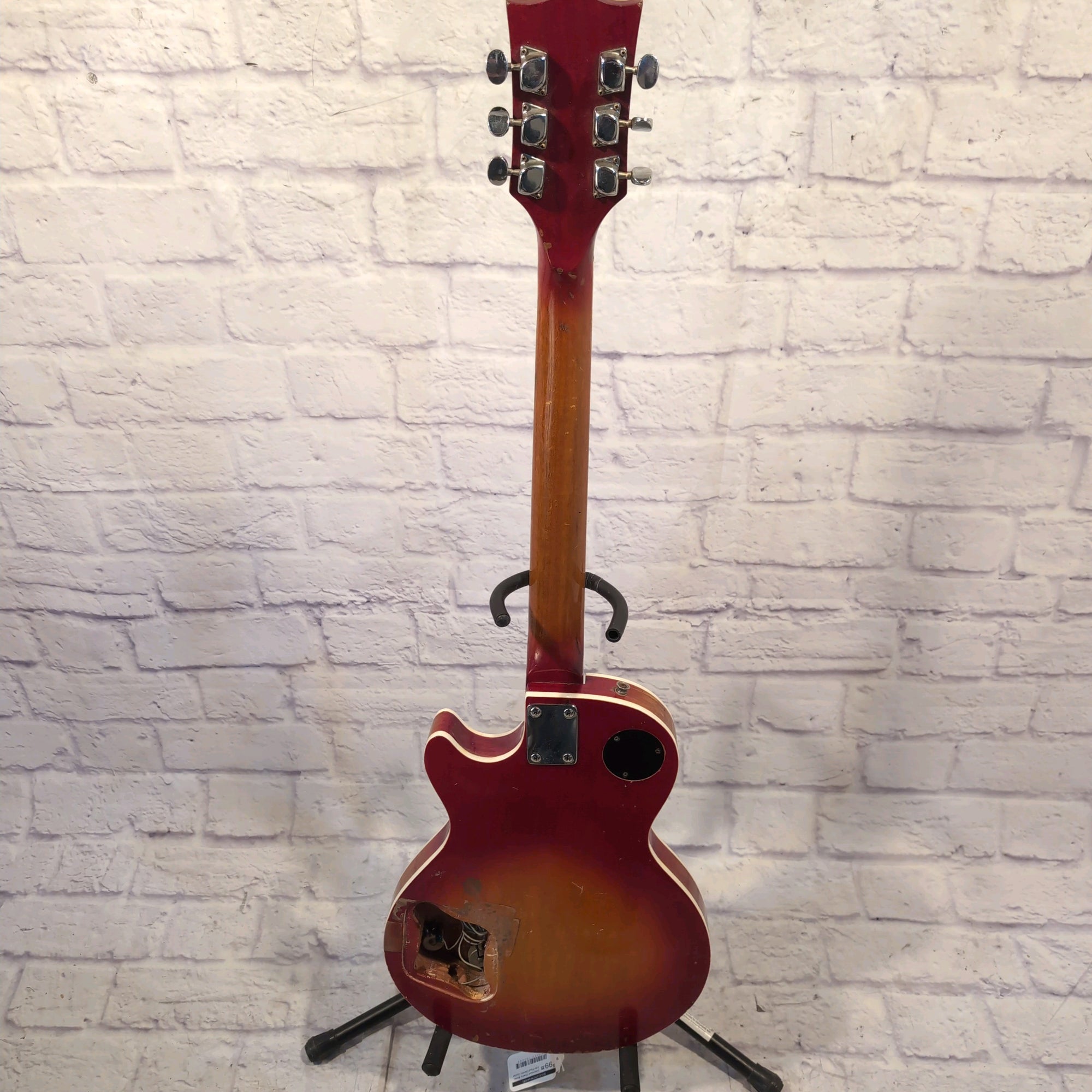 Unknown Cherry Burst Les Paul Electric Guitar