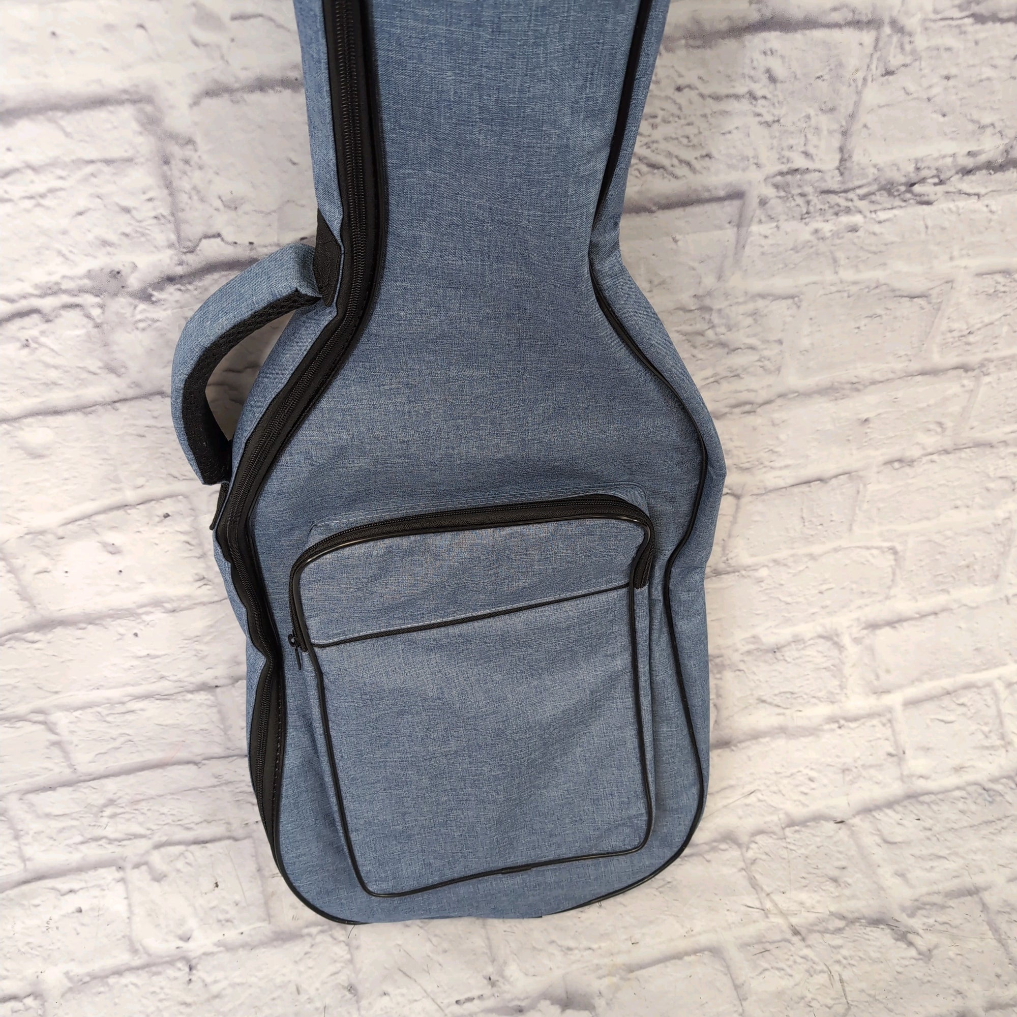 Unknown Blue Bass Guitar Gig Bag