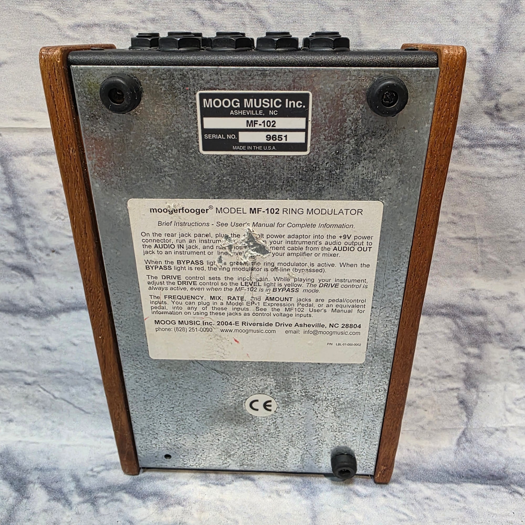 Moog Moogerfooger Modulator Pedal
