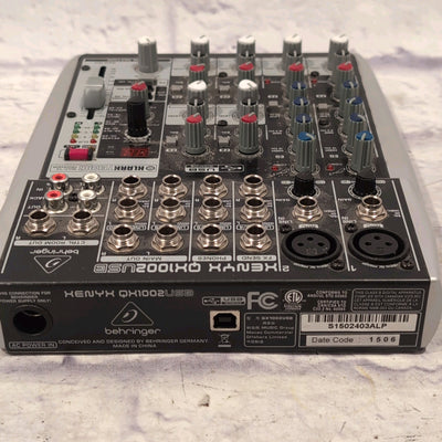 Behringer QX1002USB 10-Input 2-Bus Mixer XENYX EQ 2010 - Present - Standard