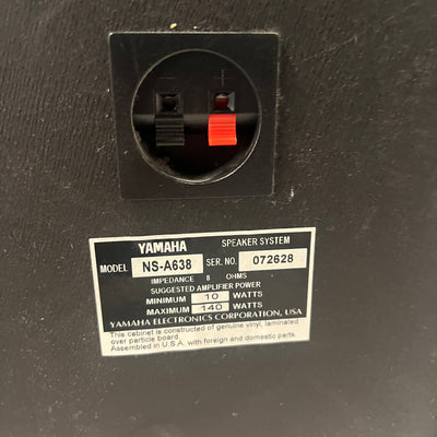 Yamaha NS-A638 3-Way Home Stereo Speaker Pair 8ohm 140 Watts