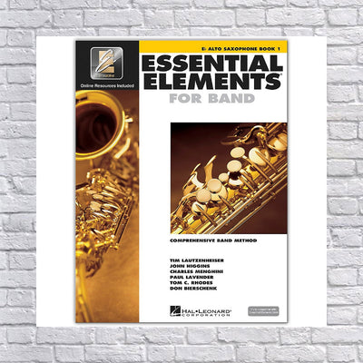 Hal Leonard Essential Elements 2000 Alto Saxophone Book 1