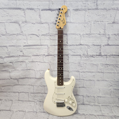 Fender Mexican Roland Ready Strat White Electric Guitar