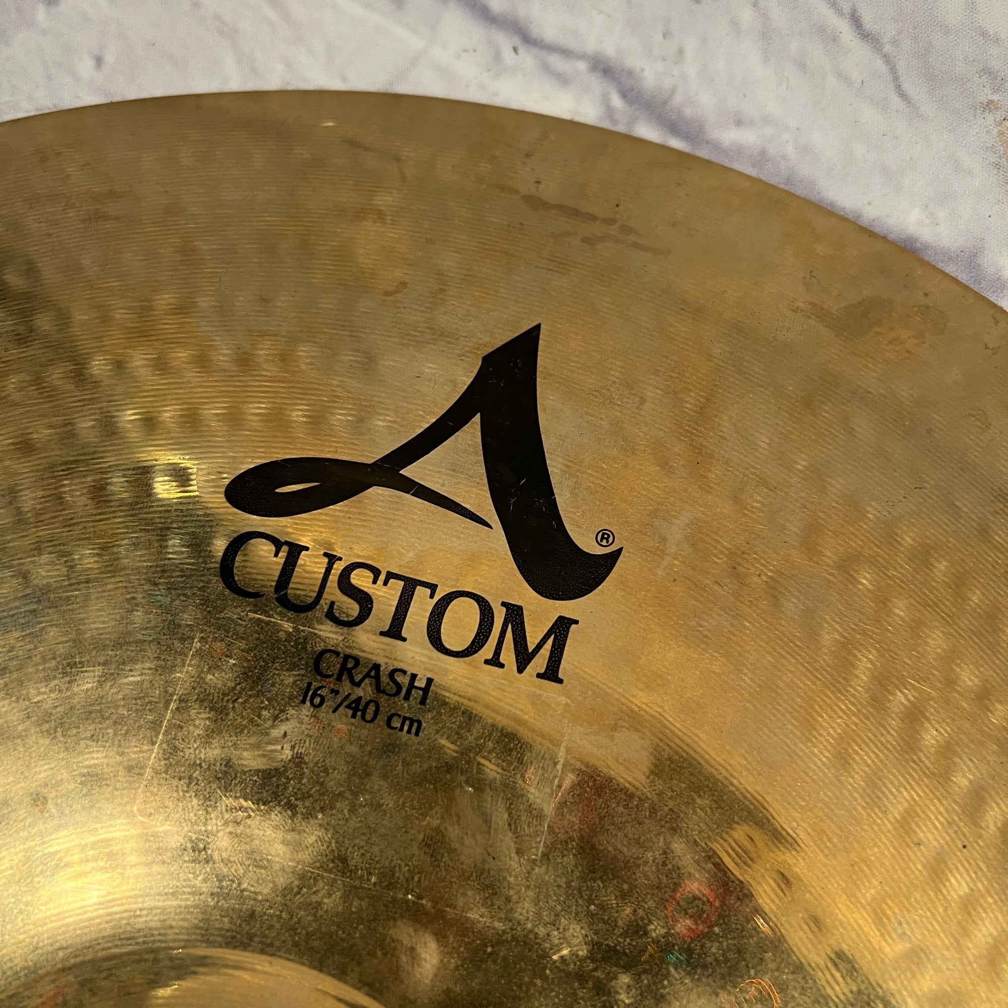 Zildjian 16 A Custom Crash CRACKED AS IS