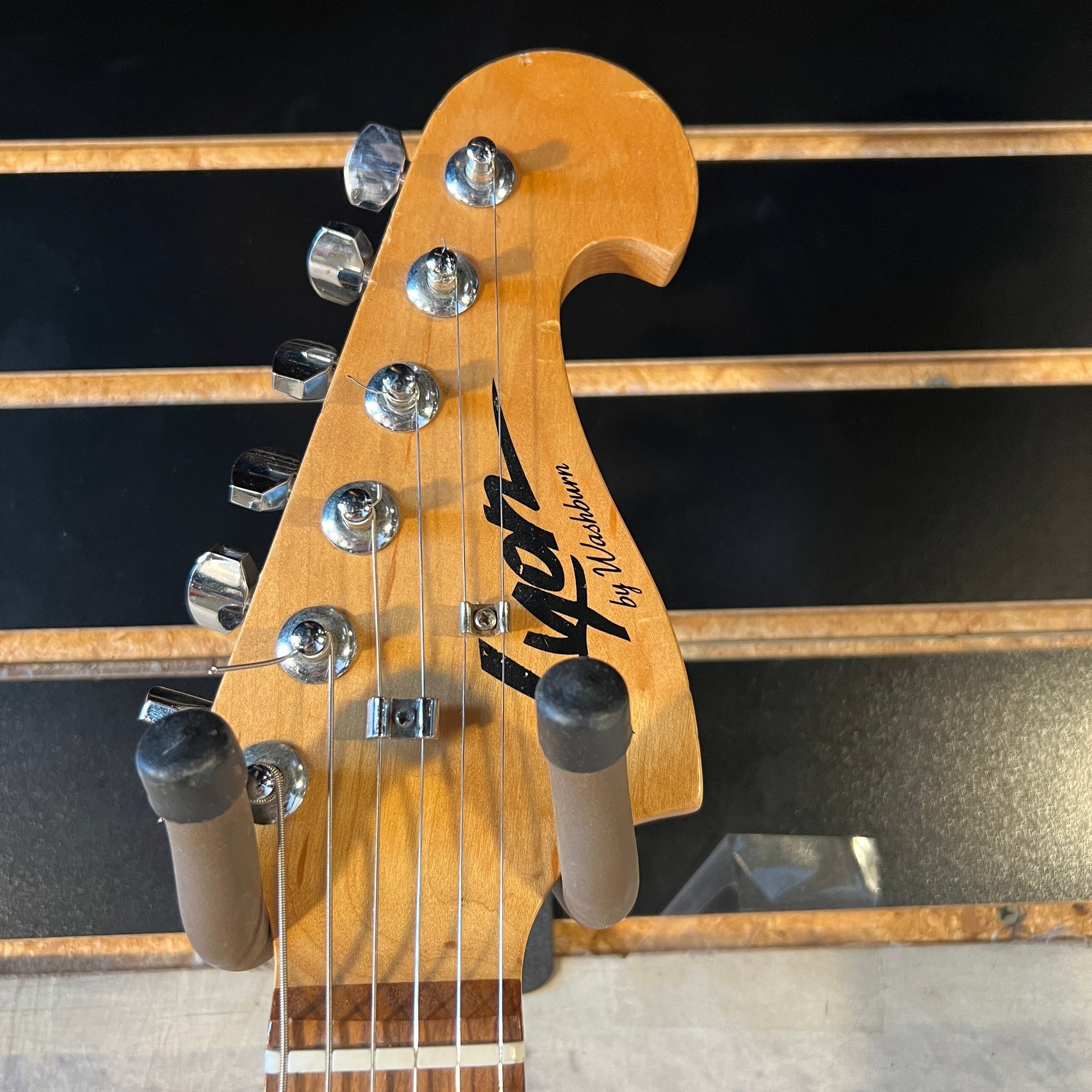 Lyon Strat Style Black Electric Guitar