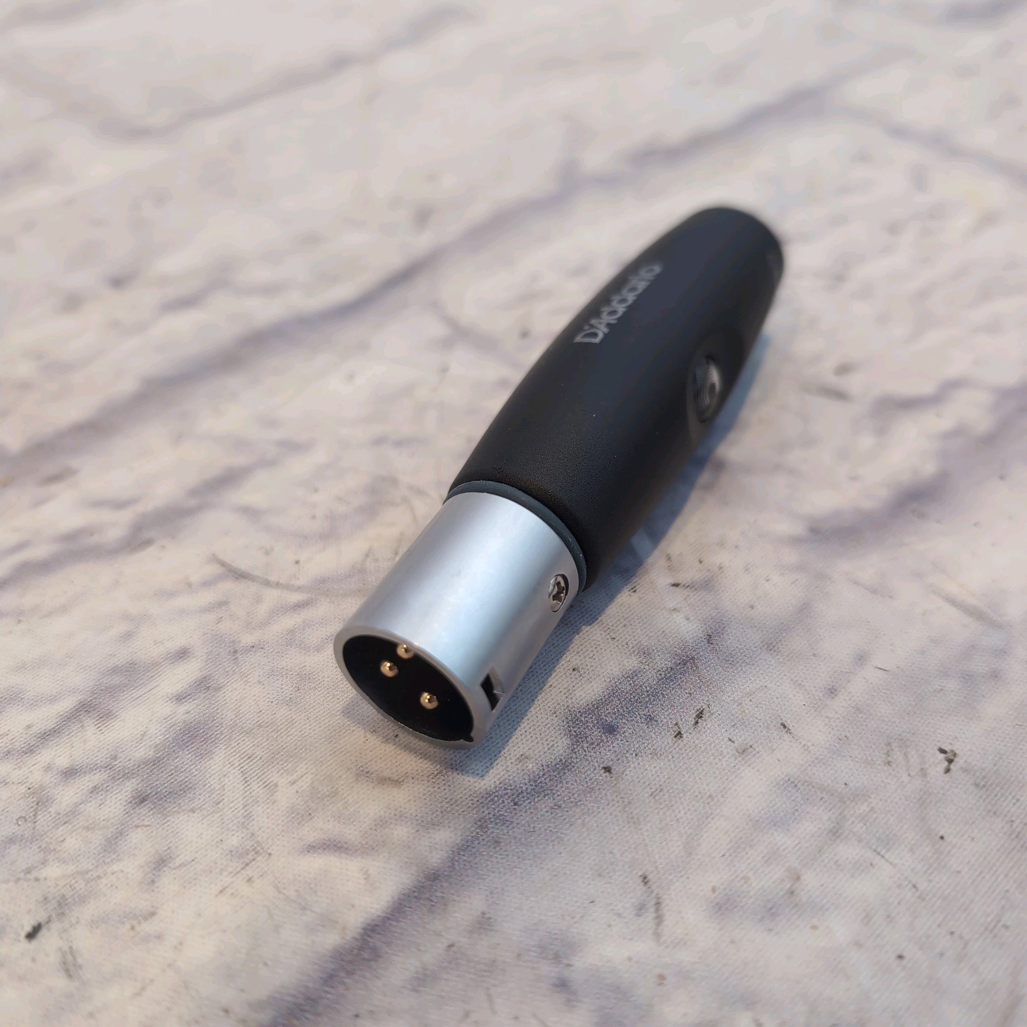 D'Addario XLR M to 1/4" F Balanced Adapter/Splitter