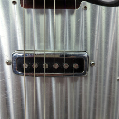 Vintage 1960s Kingston Swinger Short Scale MIJ Electric Guitar w/ Original Case and 60's Guitar Strap