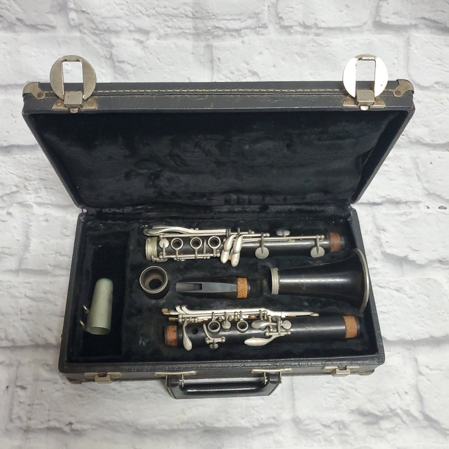 Vintage Normandy Wood Clarinet