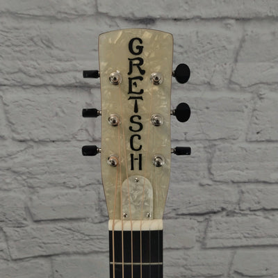 Gretsch G9200 Boxcar Round-Neck, Mahogany Body Resonator Guitar, Natural