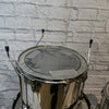 Remo Quadura 4 Piece Drum Set - Chrome Drum Kit
