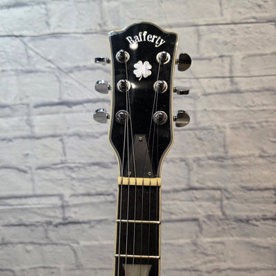 Rafferty Guitars Aqua Semi-Hallow Electric Guitar