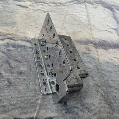 6 Screw Strat Tremolo Bridge - No Saddle Pieces