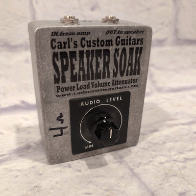 Carl's Custom Guitars Speaker Soak 4 Ohm Power Load Volume Attenuator.