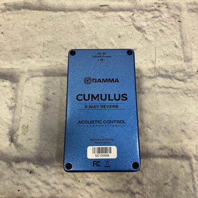Gamma Cumulus 3 Way Reverb  Reverb Pedal