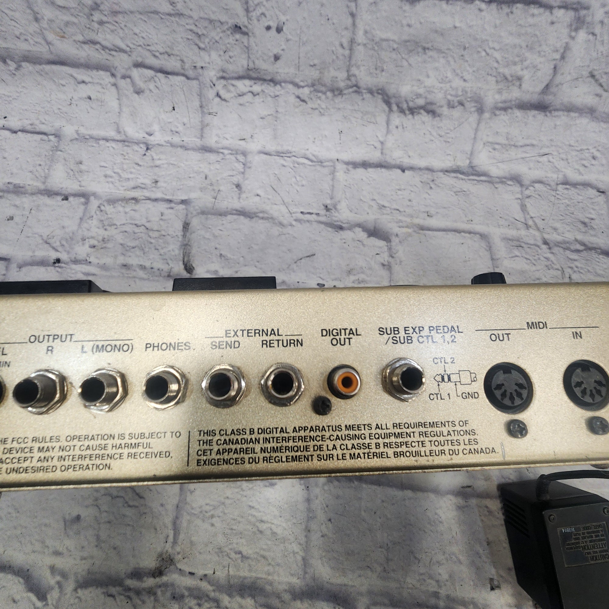 Boss GT-6 Multieffects Pedal with Powe