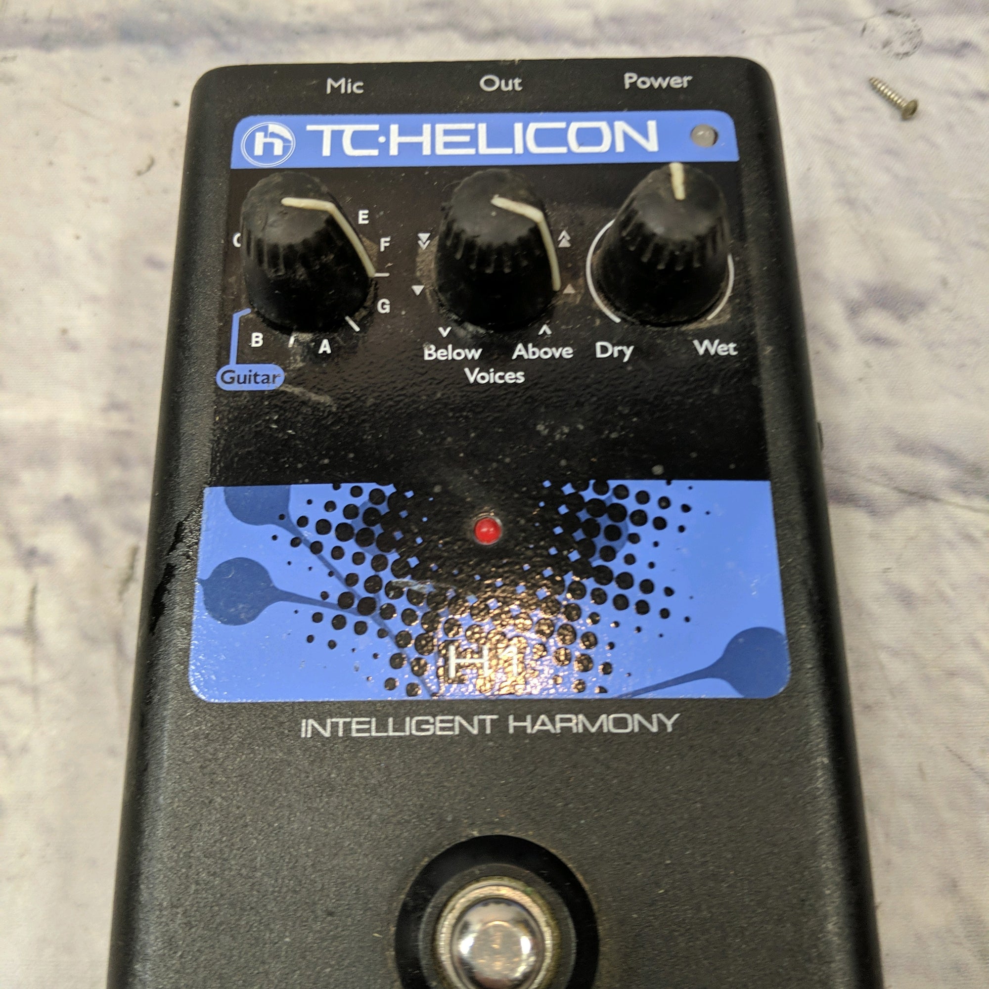 TC Helicon Voicetone H1 Intelligent Harmony Pedal