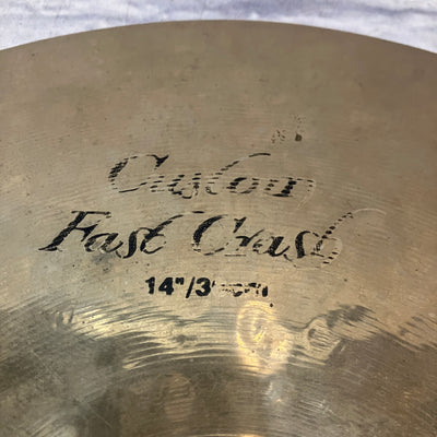 Zildjian K Custom Fast Crash 14" Repaired