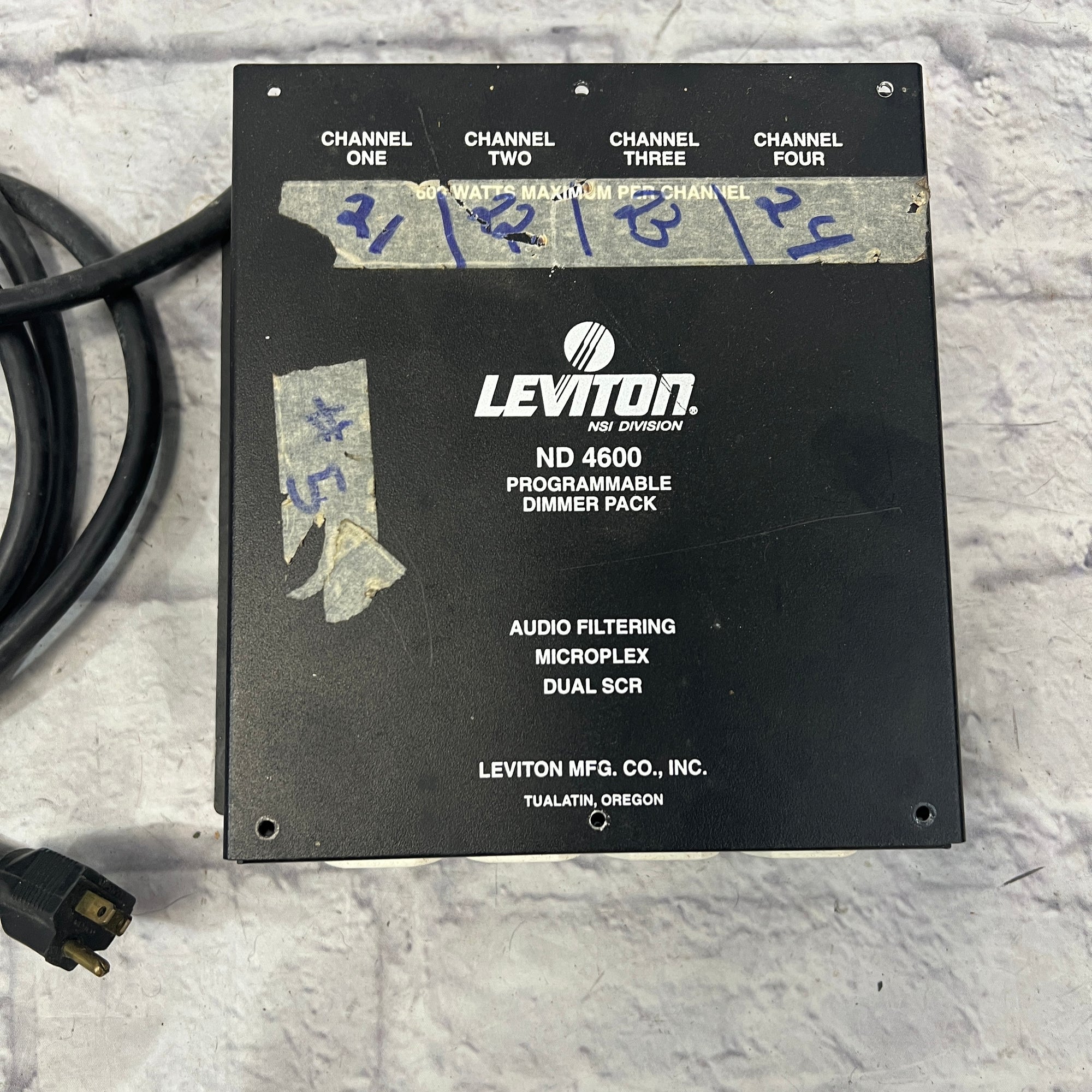 Leviton ND 4600 Dimmer Pack