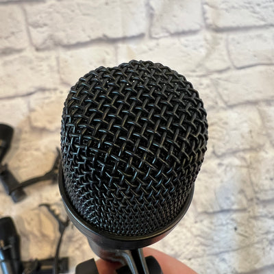 Digital Reference 5pc Drum Mic Set with Rim Clips Microphone