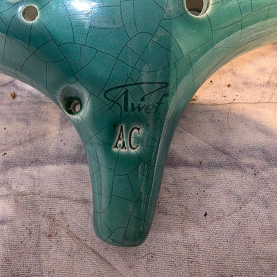 Awef AC Pottery Ocarina  Flute