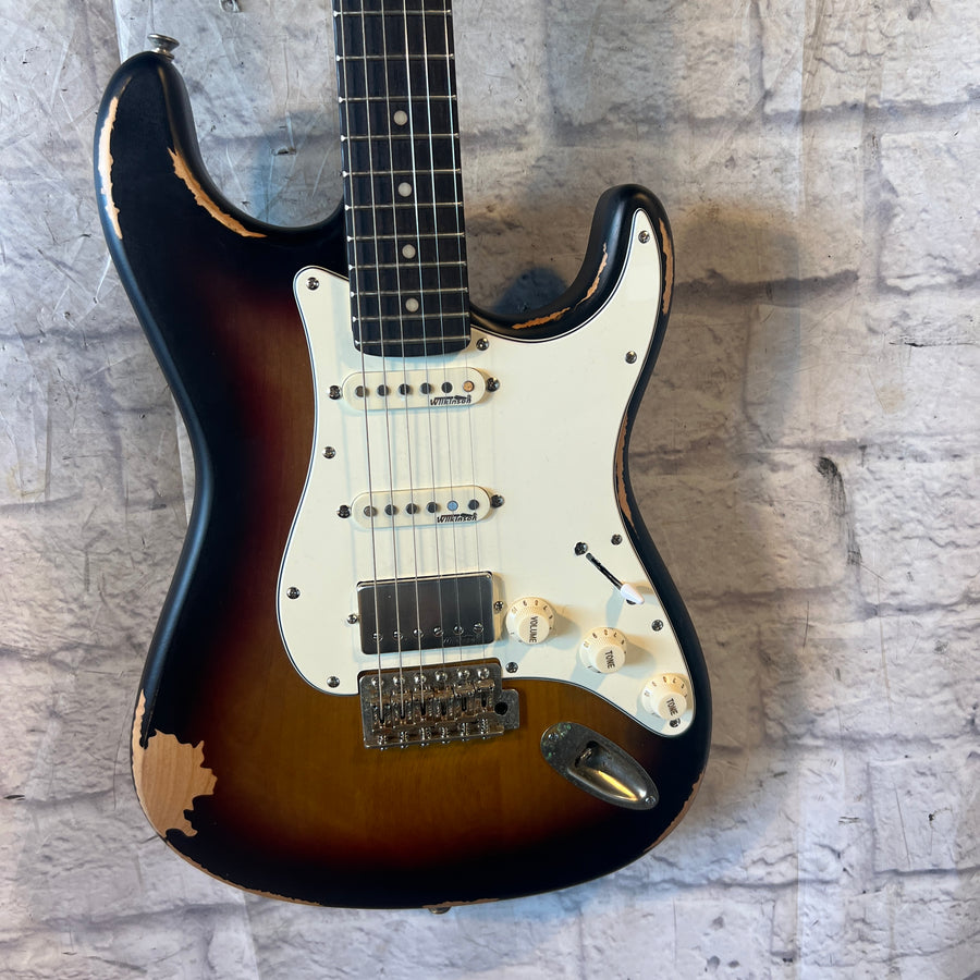 Vintage (Brand) V6 Distressed Paul Rose Signature Electric Guitar