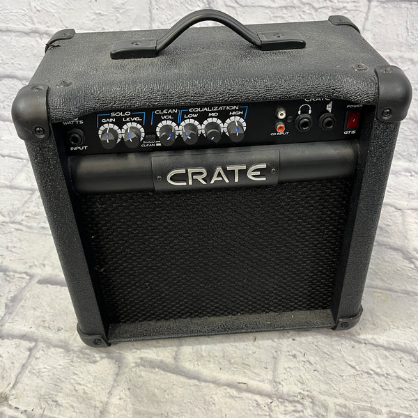 Crate GT15 Guitar Practice Amp Guitar Evolution Music