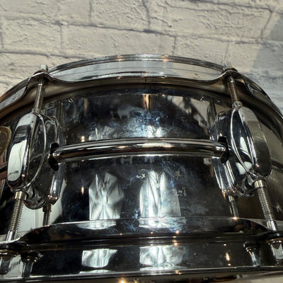 Tama Rockstar Snare Chrome Over Steel