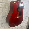 Guild D25 - CH Vintage 1976 Cherry Red with Case Acoustic Guitar