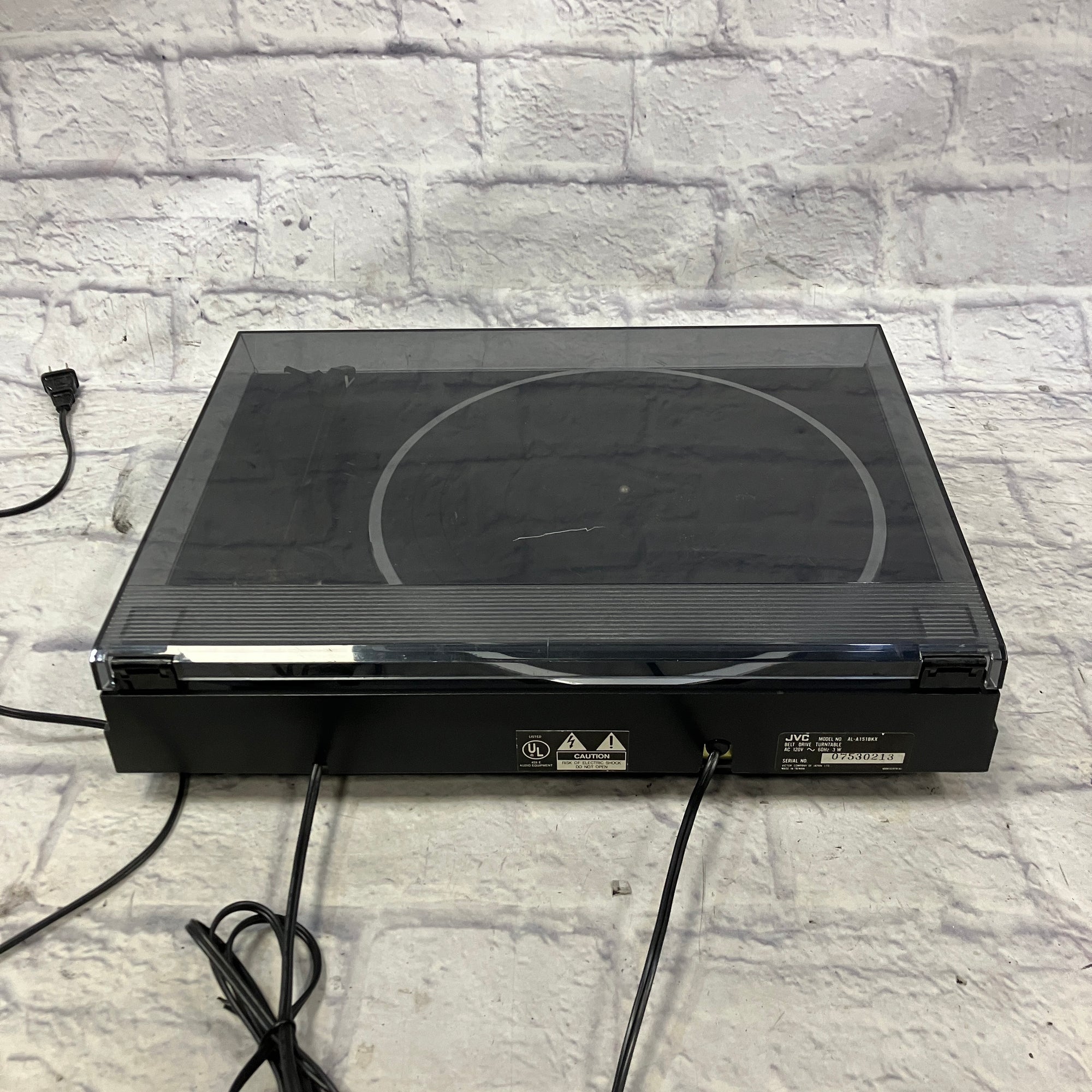 Platine Vinyle JVC AL-A151 - Testée Et Fonctionnelle