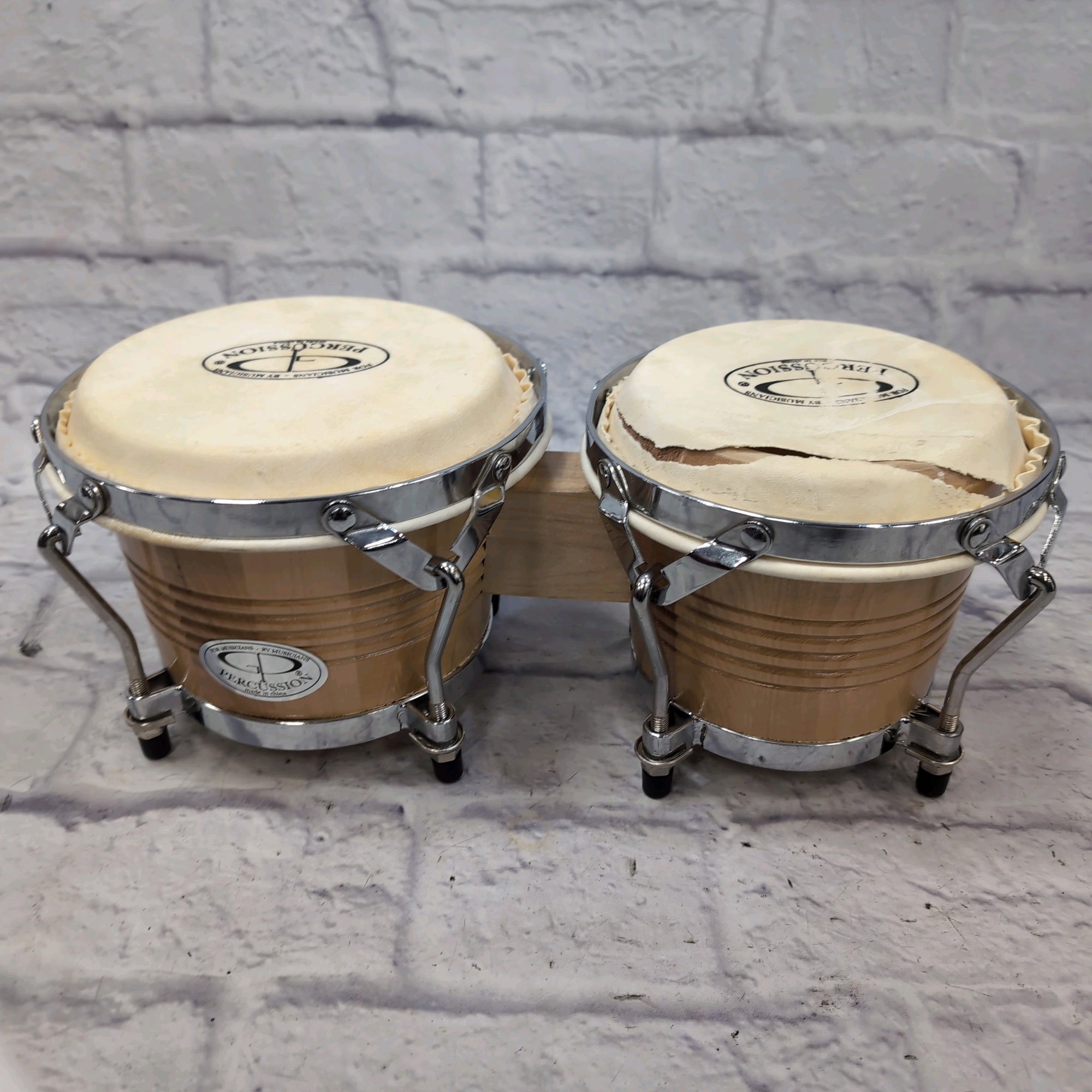 GP Percussion Bongos w/Tear