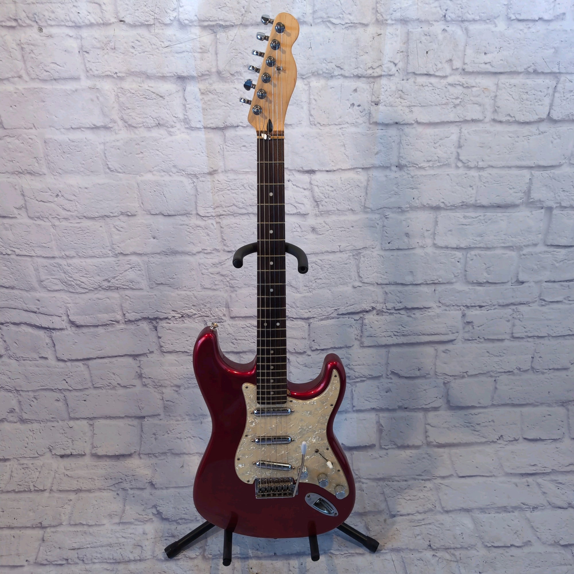 Red Partscaster Partscaster MIM Red Electric Guitar - Evolution Music