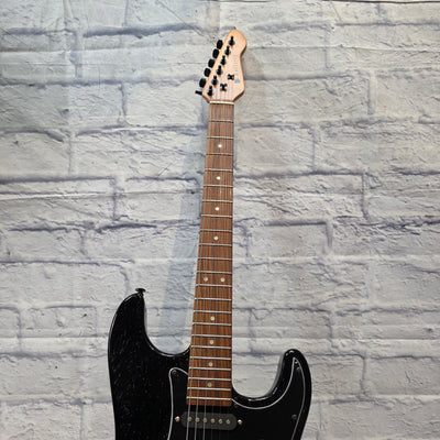 Rafferty Guitars " Storm Rider" Black-Out Strat Electric Guitar
