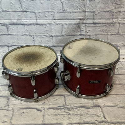 Vintage Whitehall 3 Piece Drum Kit - Red Sparkle