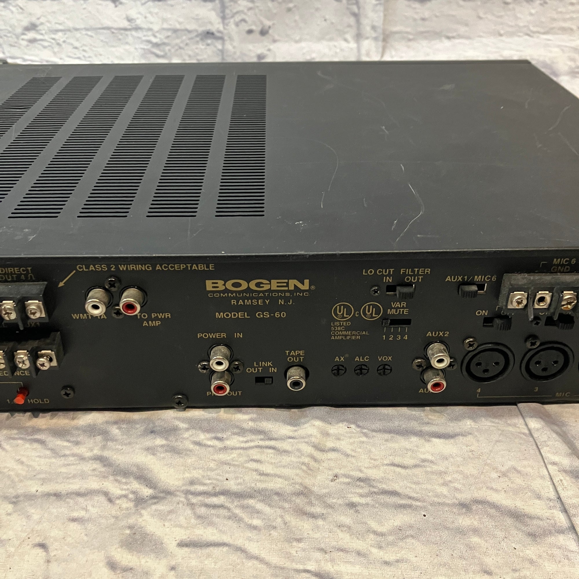 Bogen Gold Seal Series GS60 Power Amp