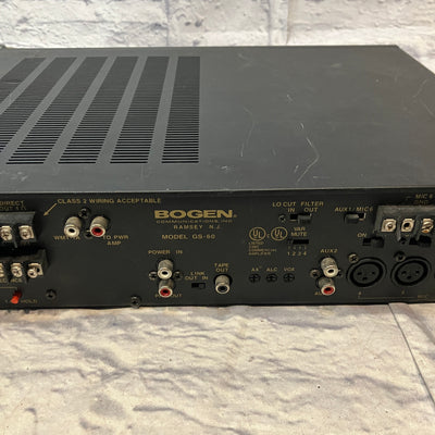 Bogen Gold Seal Series GS60 Power Amp