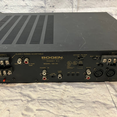 Bogen Gold Seal Series GS60 Power Amp