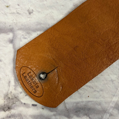Lakota Leathers 3 Inch Leather Bass or Guitar Strap