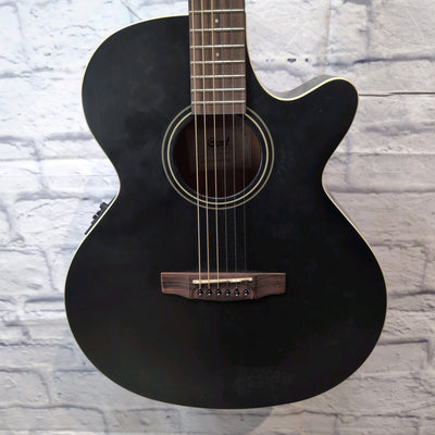 Cort SFX1F BKS Concert Acoustic Electric Guitar - Black