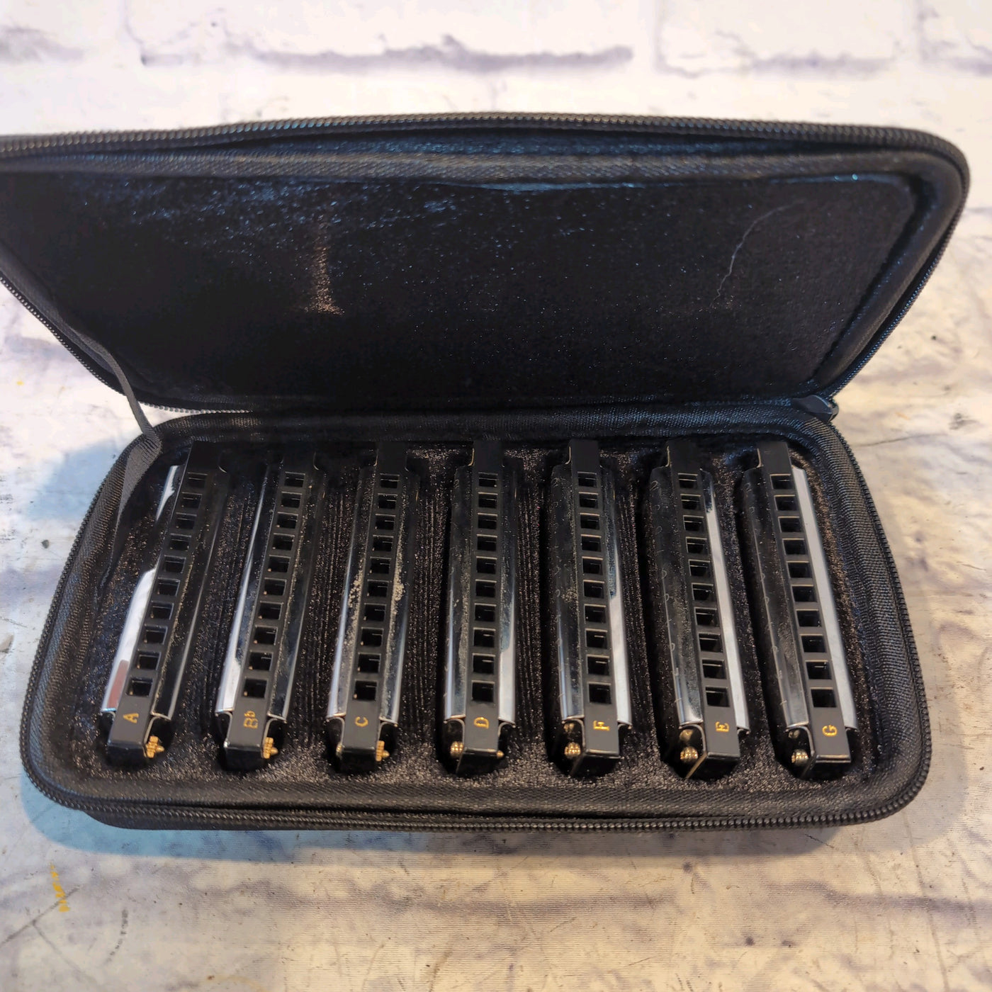 Hohner Bluesband Harmonica 7-Piece Set