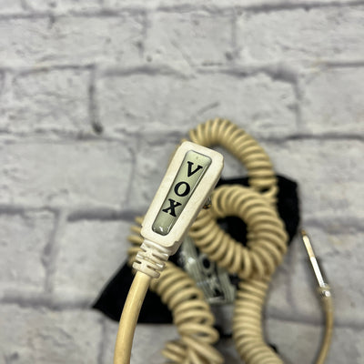 Vox White Coil Guitar Cable with Bag