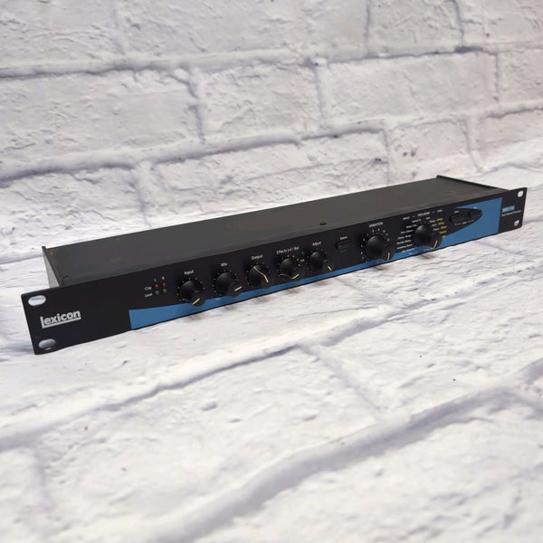 Lexicon MPX110 Dual Channel Multi Effects Rack Processor w/Power Suppl ...