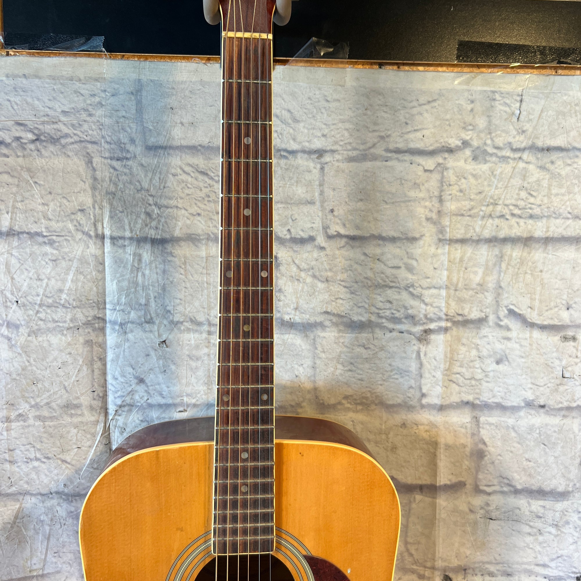 Burswood JW-41F Dreadnaught AS-IS Neck Heel Separation Acoustic Guitar