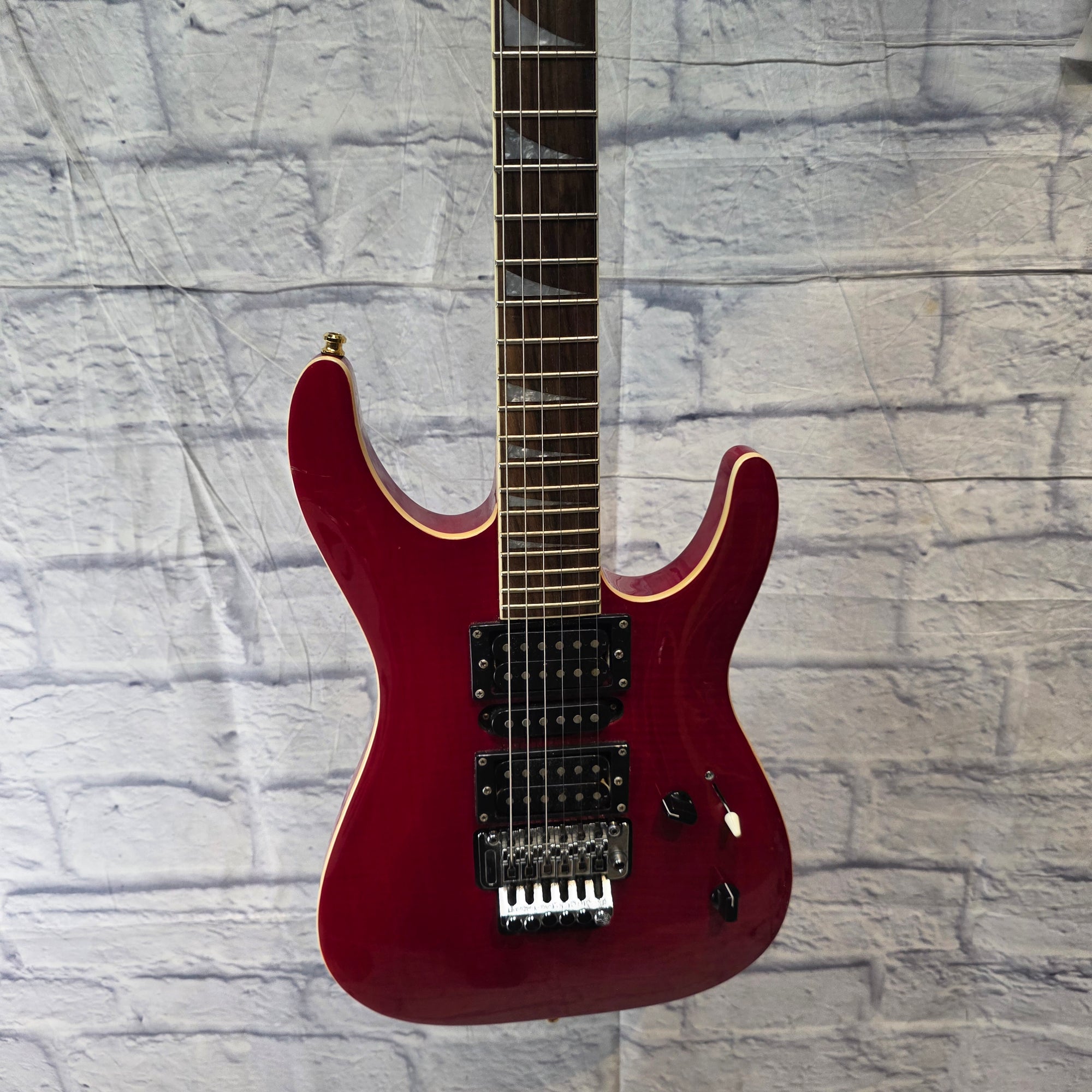 Feliciano Feliciano "Red Satin" w/ Floyd Rose Electric Guitar Electric Guitar