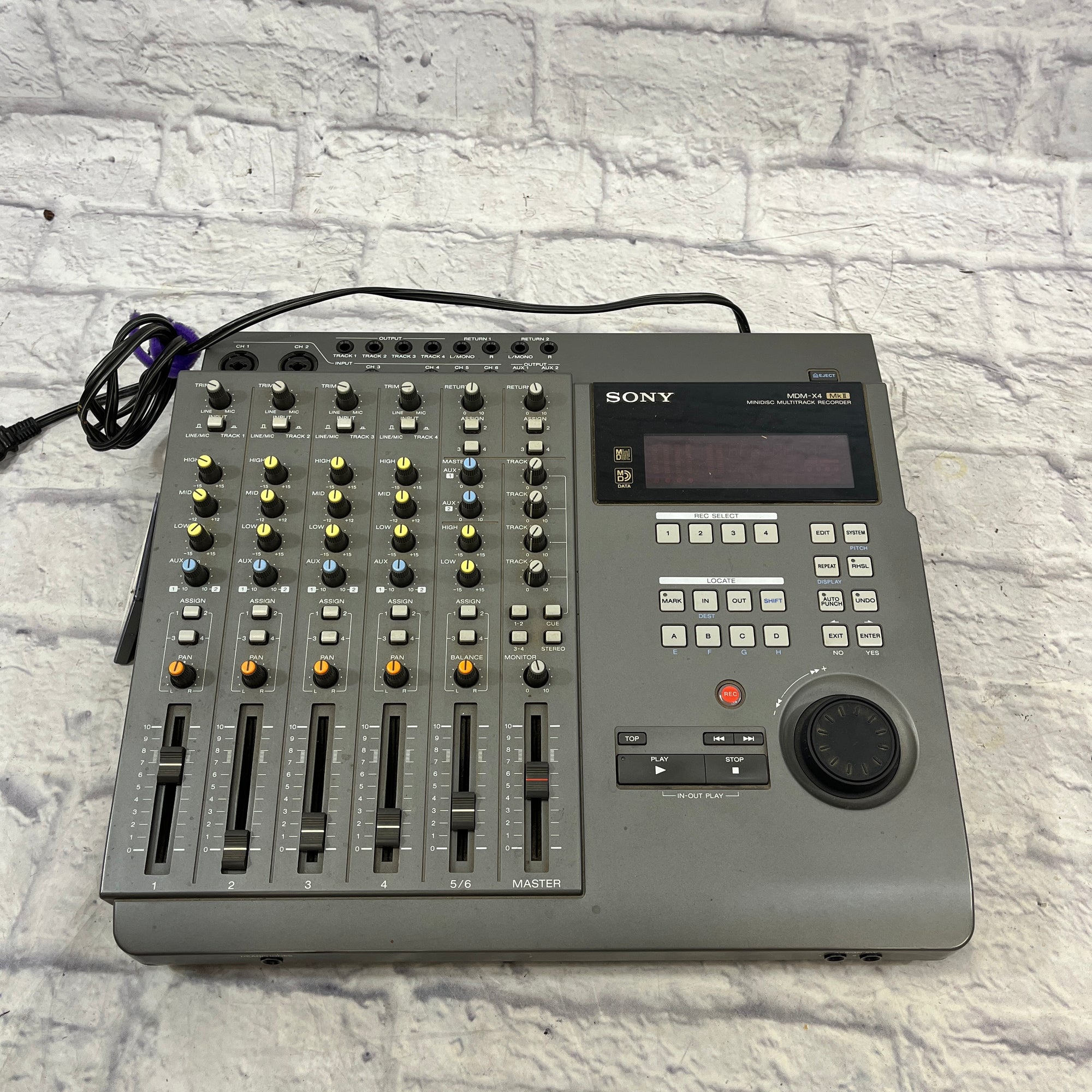 Sony MDM-X4 4-Track Minidisc Recorder