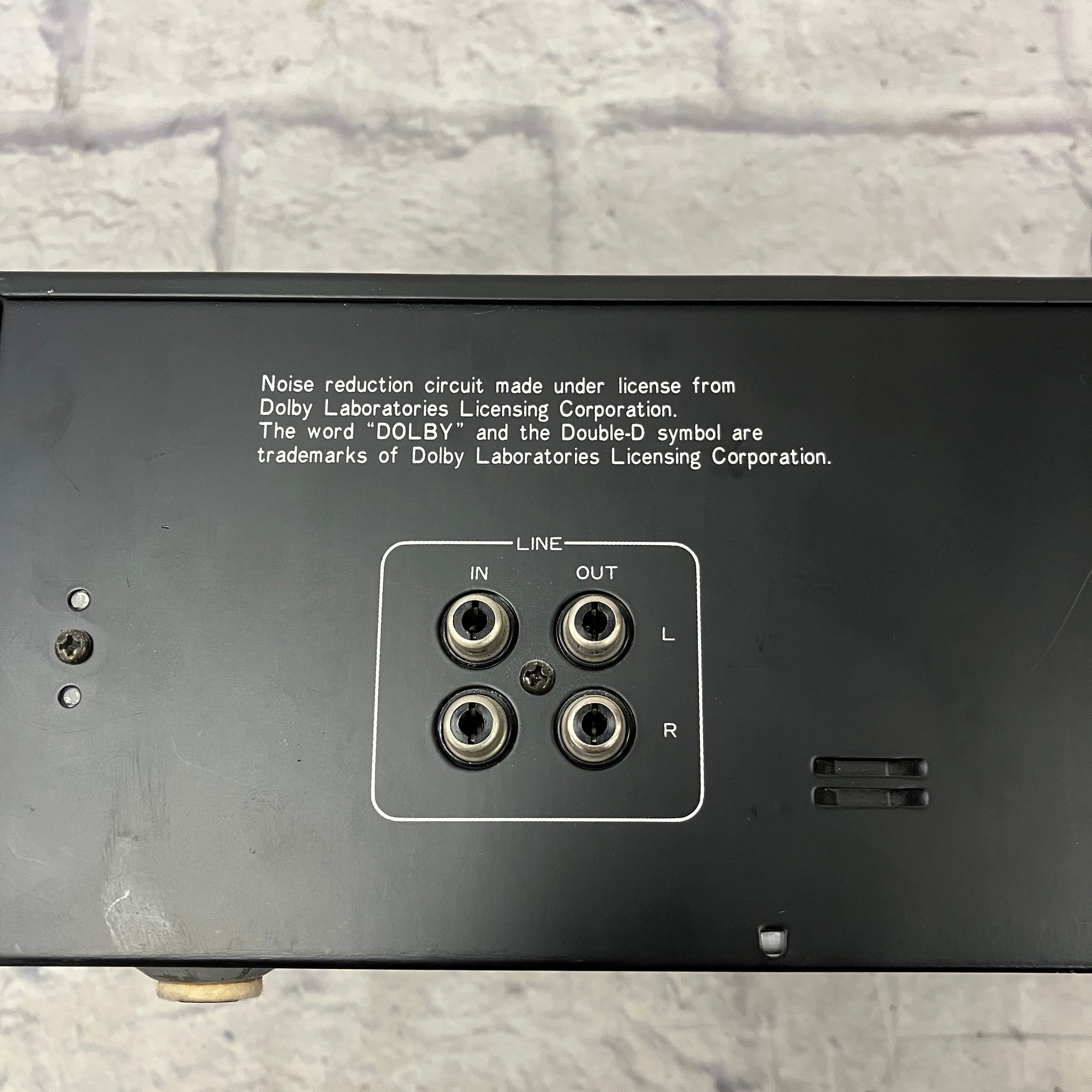 Sherwood CD320B Cassette Deck (AS IS)