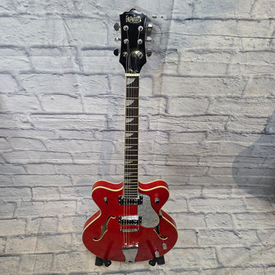 Eastwood Classic 6 Orange With Case Hollow Body Electric