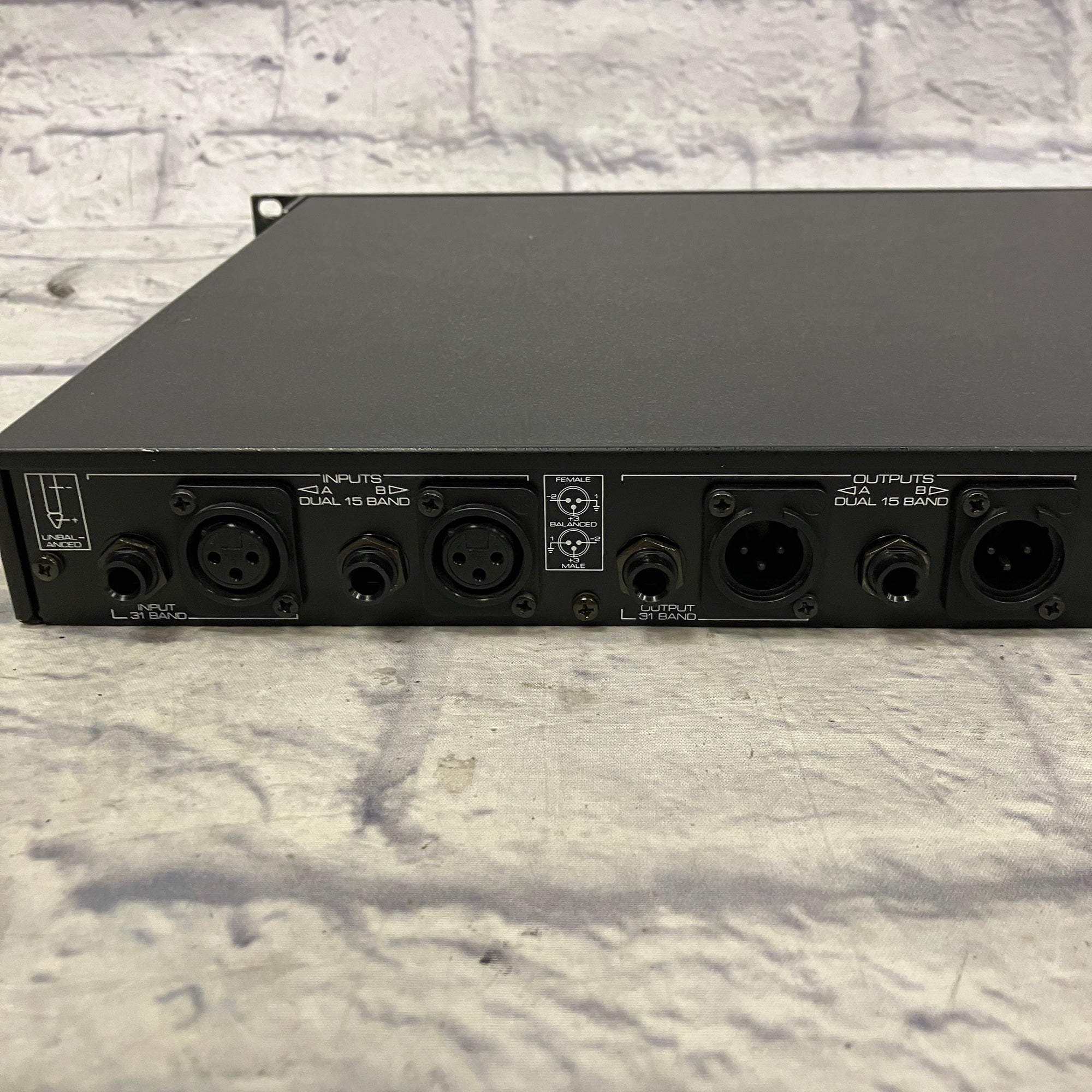 DBX 1531X Stereo Graphic Equalizer Rack EQ