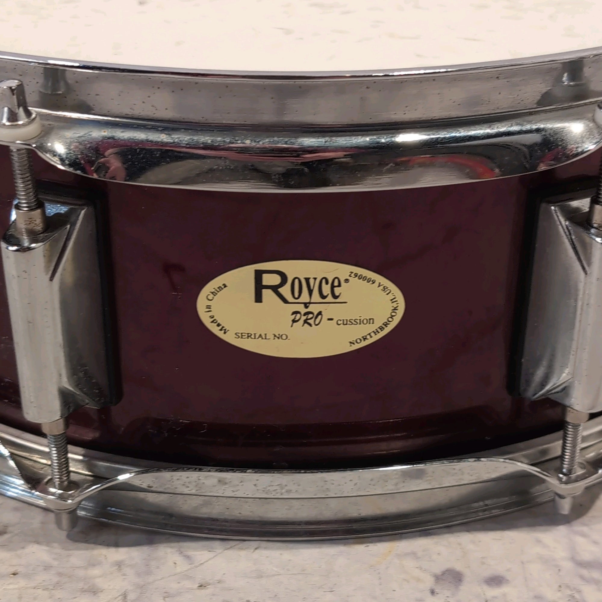 Royce Pro 14" Snare Drum - Red