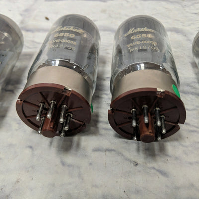 Marshall 6550 Quad (4) Power Tubes Model VLVE-000