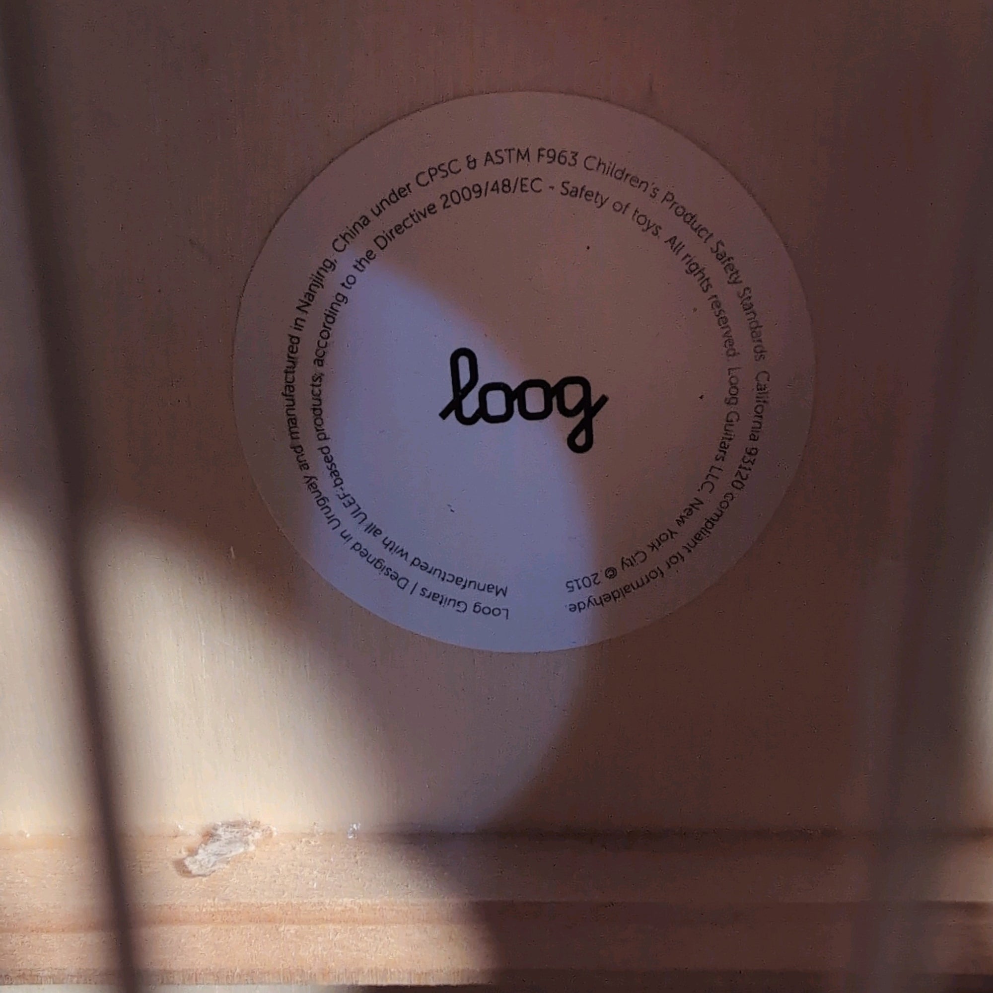 Loog Pro VI Child Size Acoustic Guitar